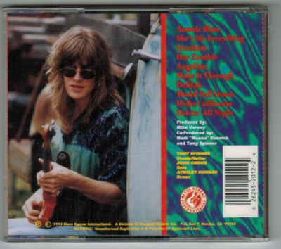 Tony Spinner/Saturn Blues (New CD) | eBay