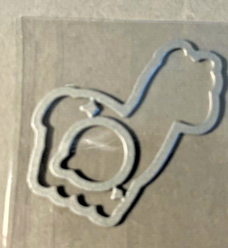 CLING STAMP DIE SET #SD-1117-Small Set-"Llama" tell you how much I love you! - Picture 3 of 4