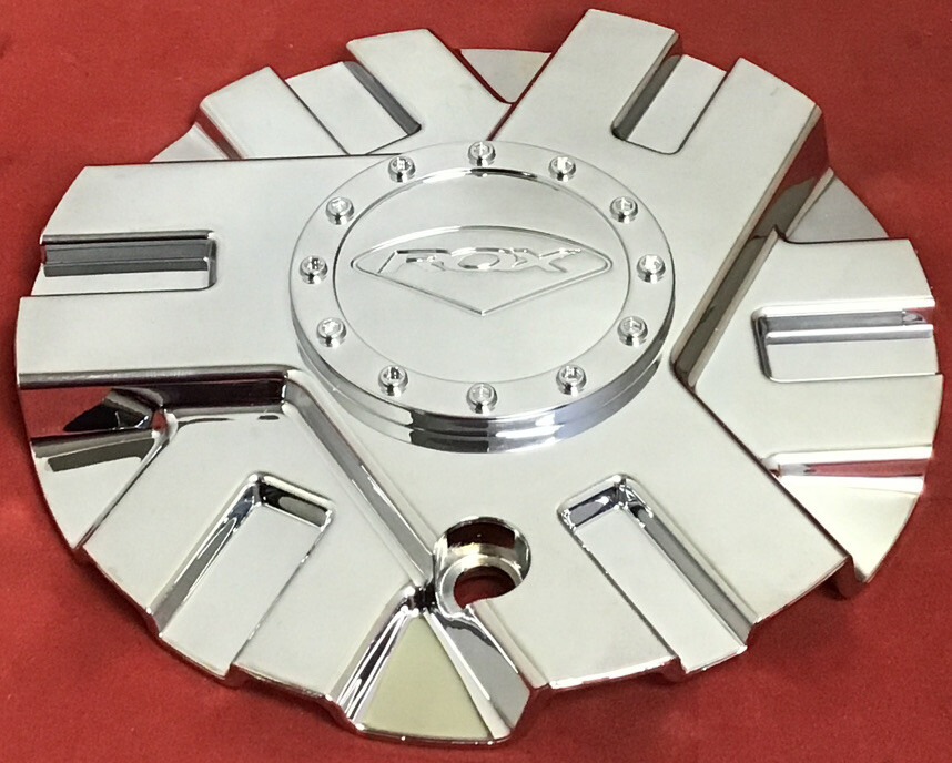 ONE NEW ROX Wheels Chrome Custom Wheel Center Cap # C-ROX812-C