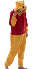 New Cosuket One Piece Pajamas Winnie The Pooh Character Kids Size 3