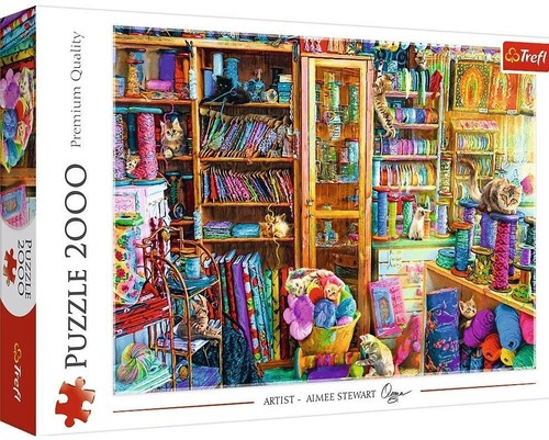 Trefl Alps in the Summer 2000 Piece Jigsaw Puzzle Red 38x27 Print, DIY Jigsaw, Creative Fun, Classic Puzzle for Adults and Children from 14 Years Old