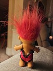 Valentine's Day Red Lingerie Russ Troll Figurine Red Hair Vintage  — photo 4