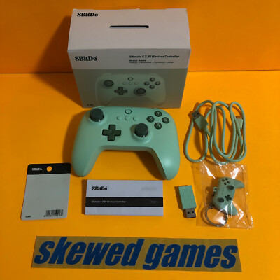 8Bitdo Ultimate C 2.4G Wireless Controller - Field Green - New Open Box