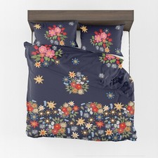 Wildflowers Comforter or Duvet Cover boho bedding hippy bedding boho chic sets