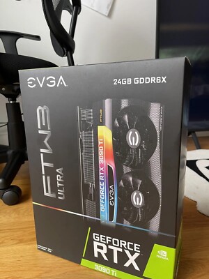 EVGA GeForce RTX 3090 FTW3 ULTRA 24GB GDDR6X Graphics Card