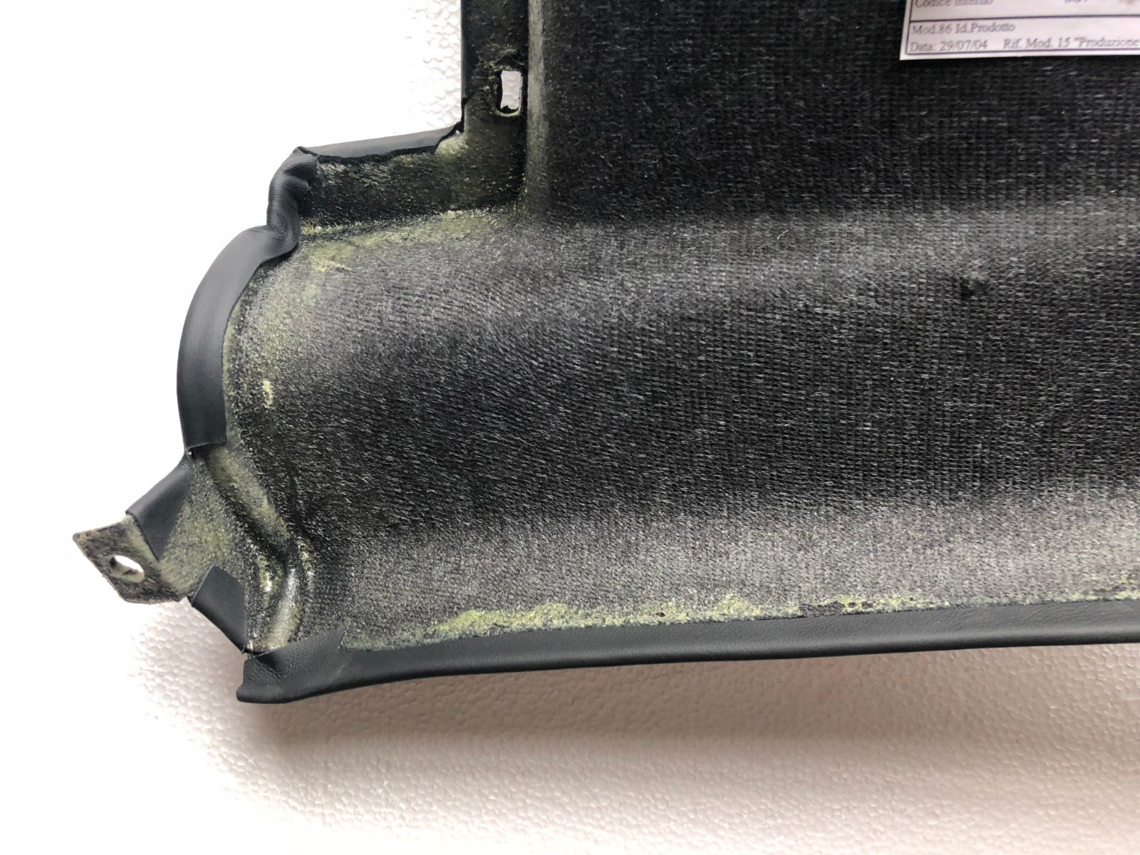 Lamborghini Gallardo 4300020643 408868420C Inner Pillar Trim Nero Perseus OEM 