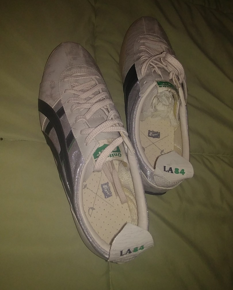 Vintage Rare Onitsuka Tiger by Asics Fencing LA 84 Sneakers 12