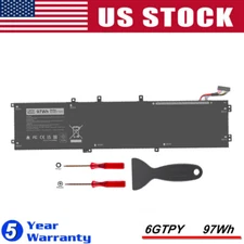 6GTPY Laptop Battery for Dell XPS 15 9570 9560 9550 7590 Precsion 5530 5520 5510