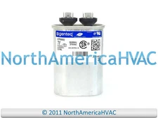Capcom Oval Run Capacitor 10.0 uf MFD 370 Volt VAC Fits Amrad VA2000/37-106