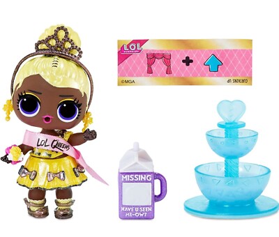 L.O.L. Surprise! Queens Dolls With 9 Surprise Including Doll, For