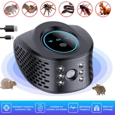 New Ultrasonic Pest Repeller Control Electronic Repellent Mice Rat Reject