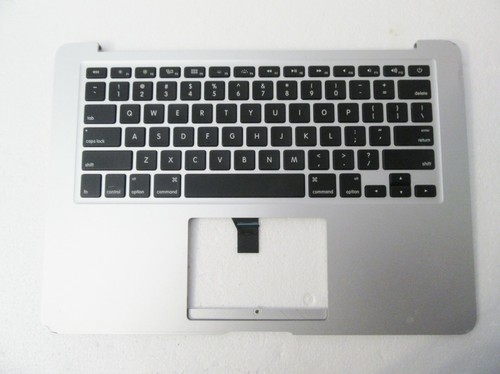 Apple MacBook Air 13" A1466 2017 Original Handballenauflage UK Tastatur Silber #MB13