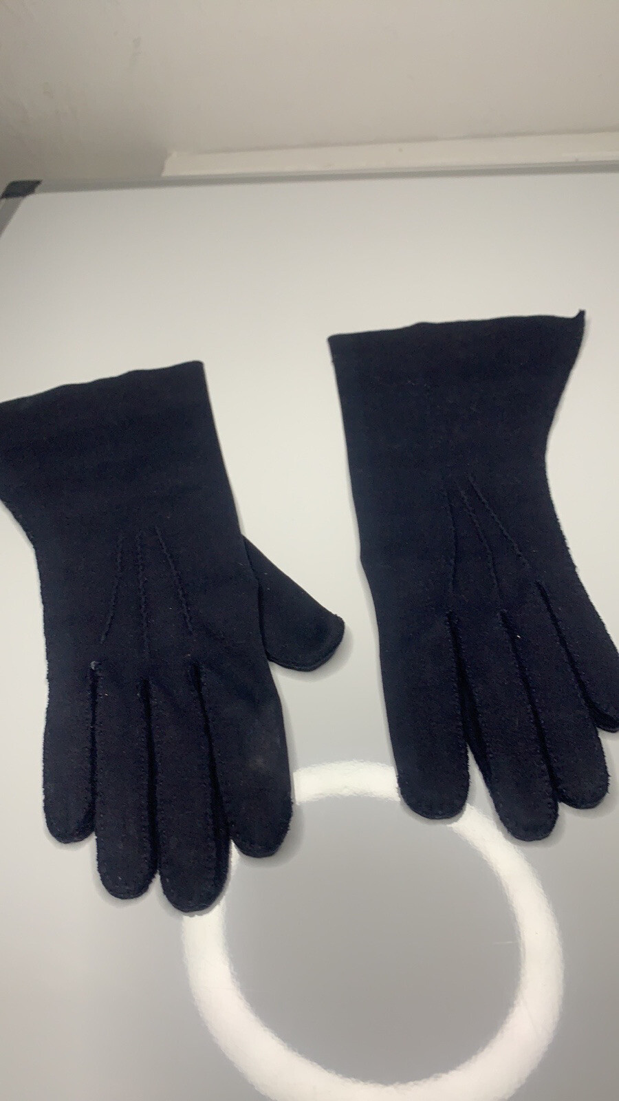 Vintage Wear Right Ladies Gloves Nuplex Suede Siz… - image 2