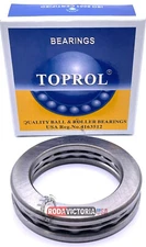 51109 Thrust Bearing 45x65x14 Thrust Ball Bearing TOPROL