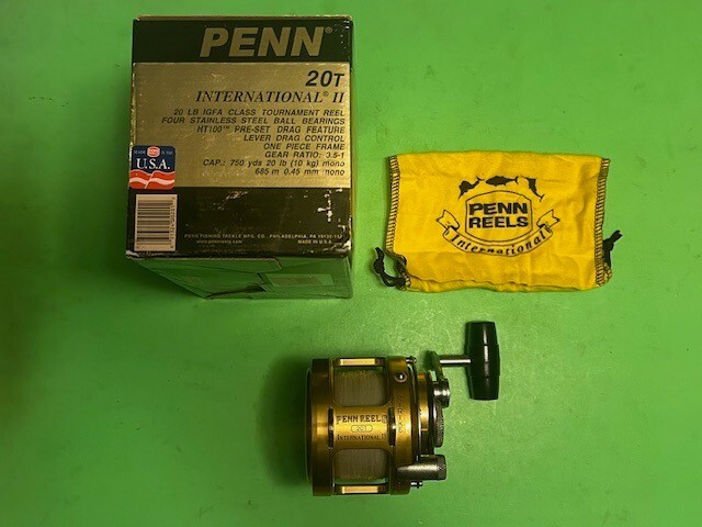 リール PENN international 2 PENN International® VISW 2-Speed Wide Conventional Reel