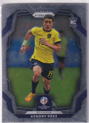 Panini Prizm 2024 Conmebol Copa America No. 69 Kendry Paez Rookie