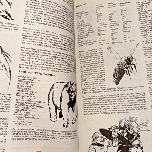 Advanced Dungeons & Dragons Monster Manual 2 II. Gary Gygax TSR 1983. - Picture 11 of 16