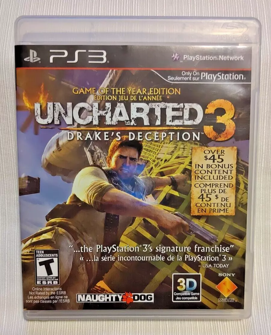 Uncharted 3: Drake's Deception – review, Games