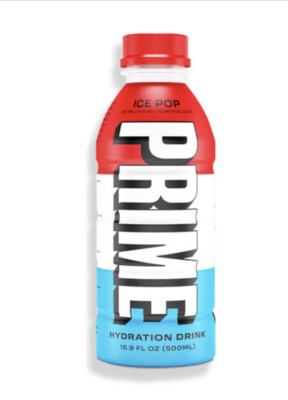 NEW PRIME HYDRATION DRINK ICE POP FLAVOR 16.9 OZ LOGAN PAUL KSI FREE SHIPPING