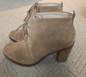 michael kors tan booties
