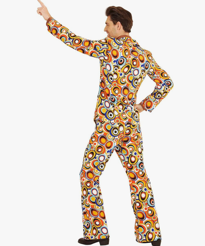 Costume uomo adulto Widmann anni 70 - Foto 2 di 4