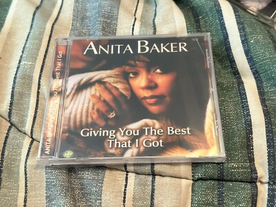 Anita Baker Giving U Best That I Got Cd Sealed German 2004 Mint 