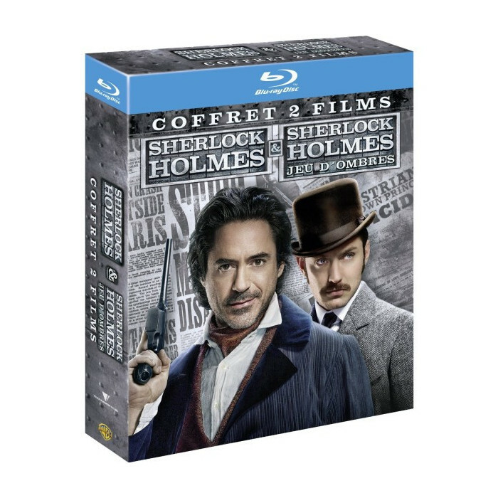Sherlock Holmes + Sherlock 2 Gioco Ombre Cofanetto Blu-Ray Nuova