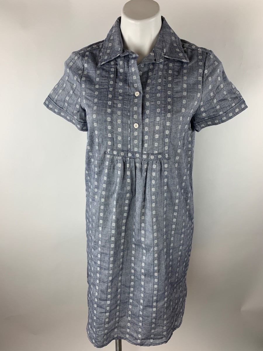 denim henley dress Jade - Denim Henley Dress