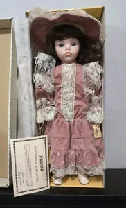 Seymour Mann "Loretta" Doll 17" Connoisseur Collection - with Stand, New In Box