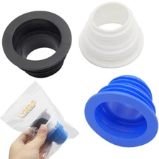 3 Pack Silicone Drain Pip Hose Plug Washing Machine Drain Hose Seal Ring