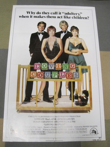 Loving CouplesOriginal 27 x 41 Movie Poster Shirley MacLaine James Coburn 800119