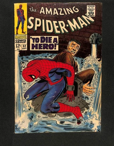 Amazing Spider-Man #52 VG- 3.5 3rd Appearance Kingpin! Romita Cover! Marvel 1967