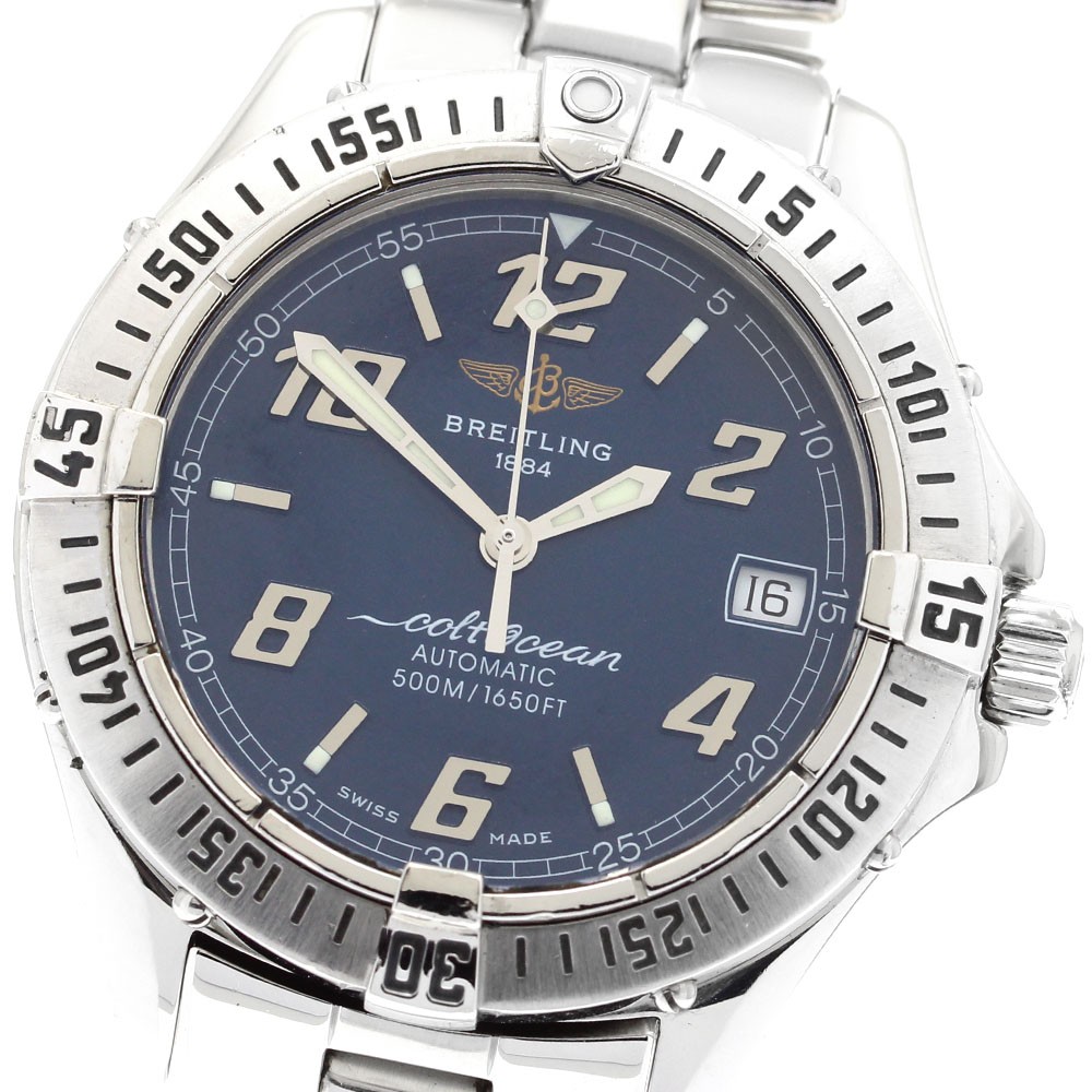 Breitling A17350 Colt Ocean Date Automatic Men's Watch Used
