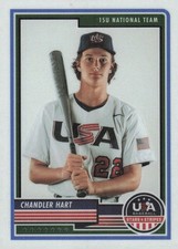 2023 Panini Stars & Stripes USA Baseball #28 Chandler Hart