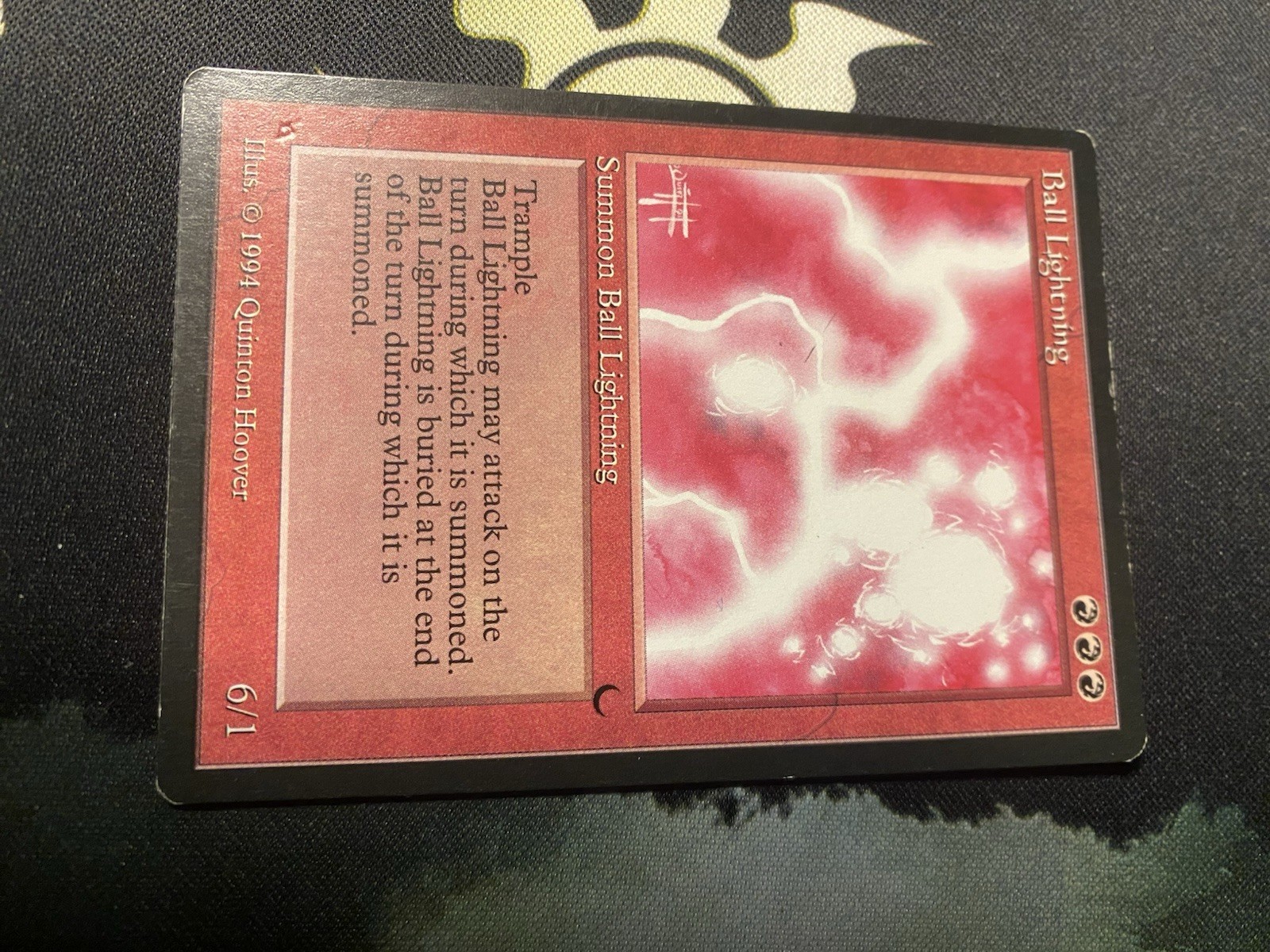 Ball Lightning the Dark Regular LP MTG Magic the Gathering Card