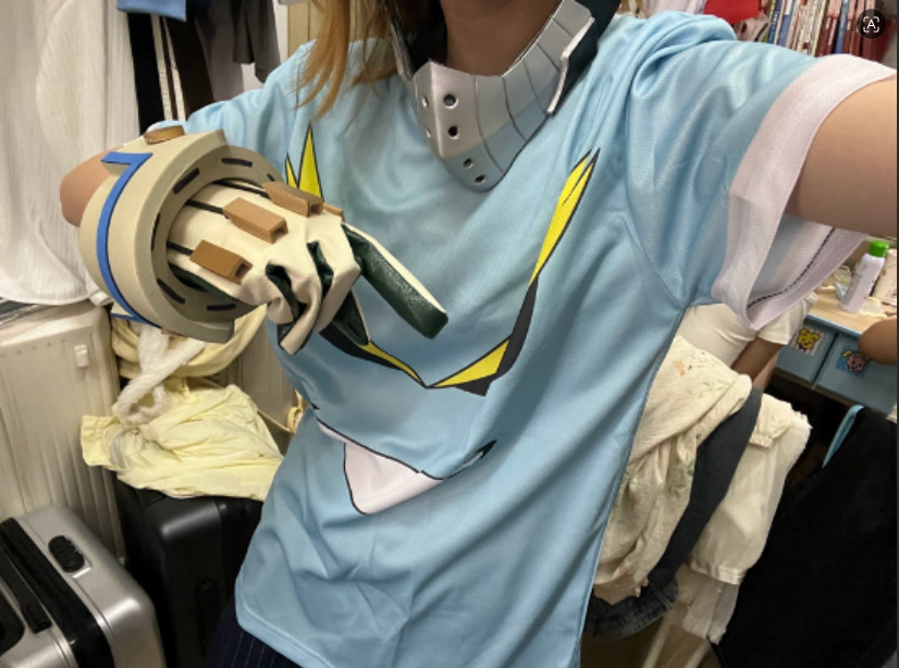 Guantes My Hero Academia Izuku Midoriya Deku Fuerza Aérea Accesorios Juegos con disfraces utilería