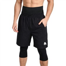 JABAL Mens Awrah Swim Sports Elasticated Stretch Lightweight Shorts Breathable