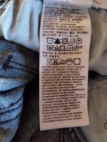 Levi's 505 Womens Black Straight Leg Denim Jeans Size 12 - Picture 22 of 24