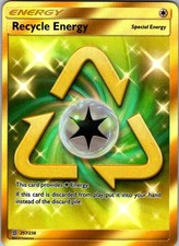 Recycle Energy (Secret) Holo Secret Rare SM - Unified Minds 257/236 NM on eBay