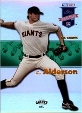 2008 TRISTAR PROjections Reflectives Green #59 Tim Alderson /50 - BB