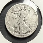 1920 WALKING LIBERTY HALF DOLLAR - VG