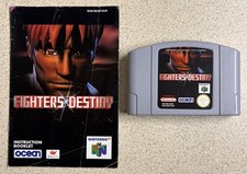 ebay® Auktion 206417123549 | Fighters Destiny Nintendo 64 N64 Kart & Anleitung Thumbnail of ebay® auction 206417123549 | Fighters Destiny Nintendo 64 N64 Kart & Anleitung