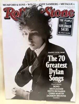 Rolling Stone Magazine Bob Dylan Issue 1131 May 2011 Metallica Bono Mick Jagger