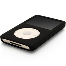 Black Silicone Case for Apple iPod Classic 5th / 6th / 7th Thin