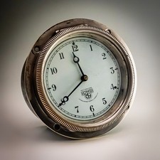 Smiths Cricklewood Works Dashboard Clock Pre War British Car Jag MG Riley