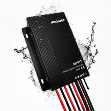 IP67 Waterproof 30A MPPT Solar Charge Controller Panel Batery Regulator 12V 24V