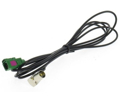 Antennenverlängerung Fakra E Buchse Koax Stecker 2,0 m für TV DVB-T2 Dietz TV002