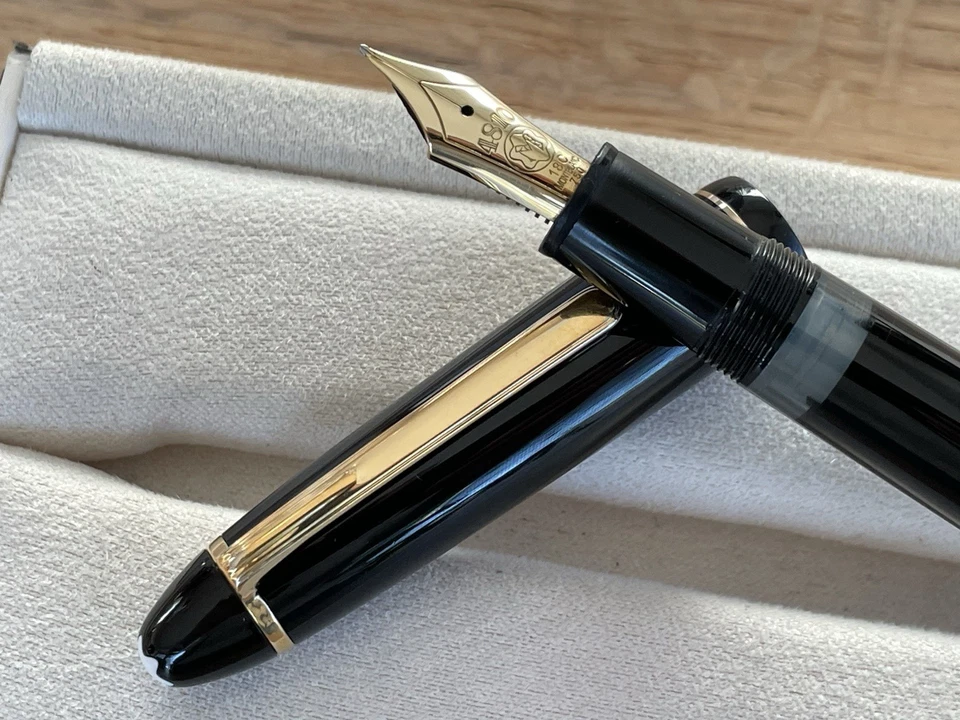 Gepflegter Montblanc Meisterstück LeGrand Füllfederhalter No. 146 Nib 18ct. -M- - Bild 4 von 4