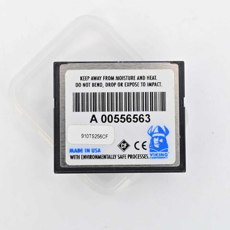 Viking Components 256MB CompactFlash CF Card – Model 910TS256CF – Made in USA - Image 2 of 4