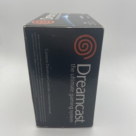 OEM Sega Dreamcast Clear Aqua Blue Controller HKT-7700- Open Box